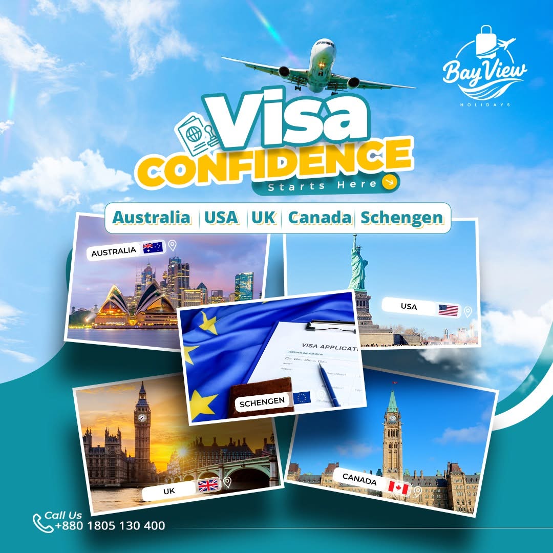 Applying for a visa to Australia, USA, UK, Canada or any Schengen country